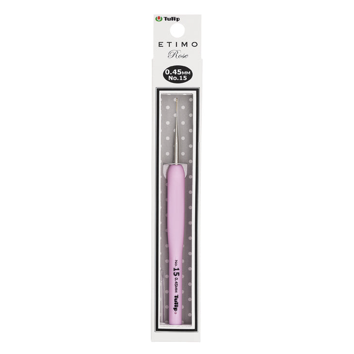 Tulip Etimo Steel Crochet Hook with Cushion Grip (TEL Series)