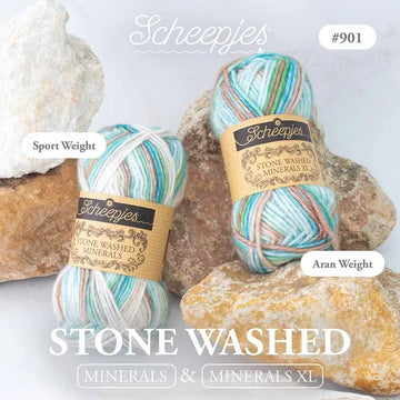 NEW Scheepjes Stone Washed XL Minerals