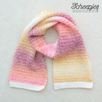 Scheepjes Design Blissful Scarf Kit