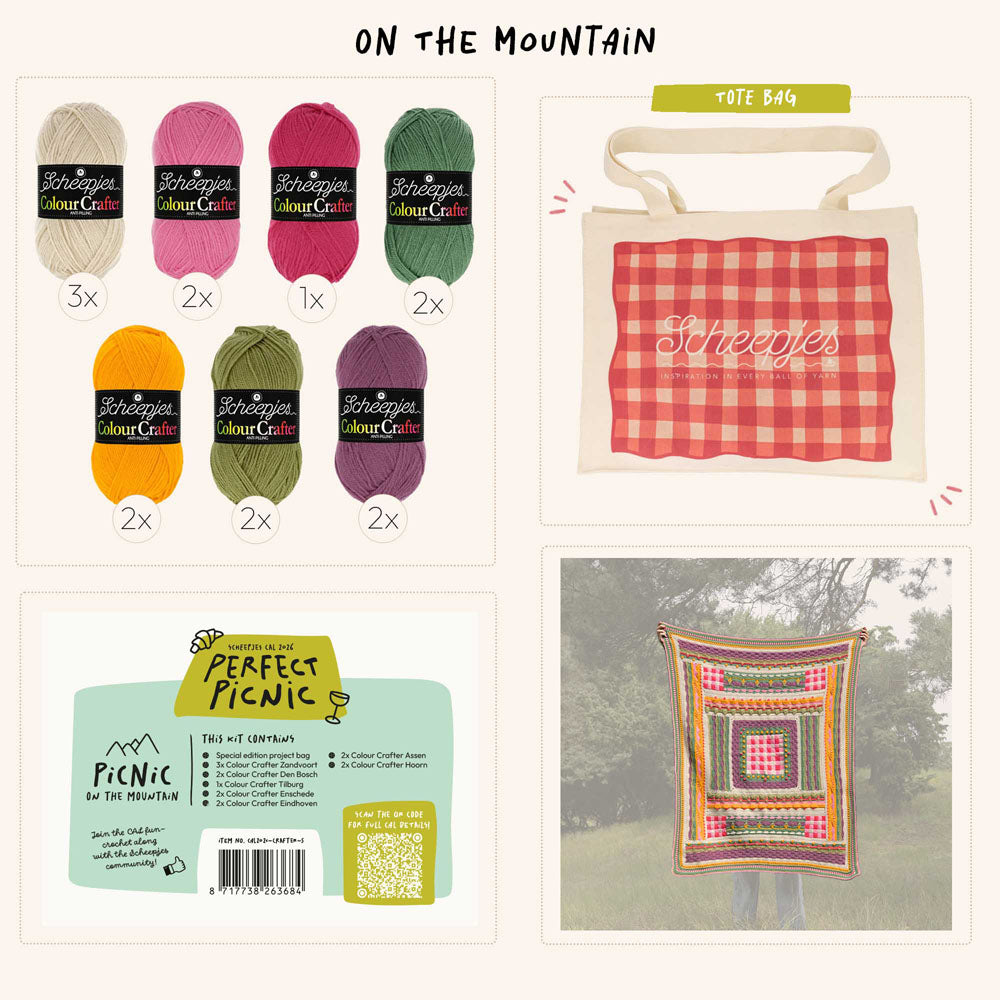 Scheepjes CAL 2026: Perfect Picnic - Colour Crafter