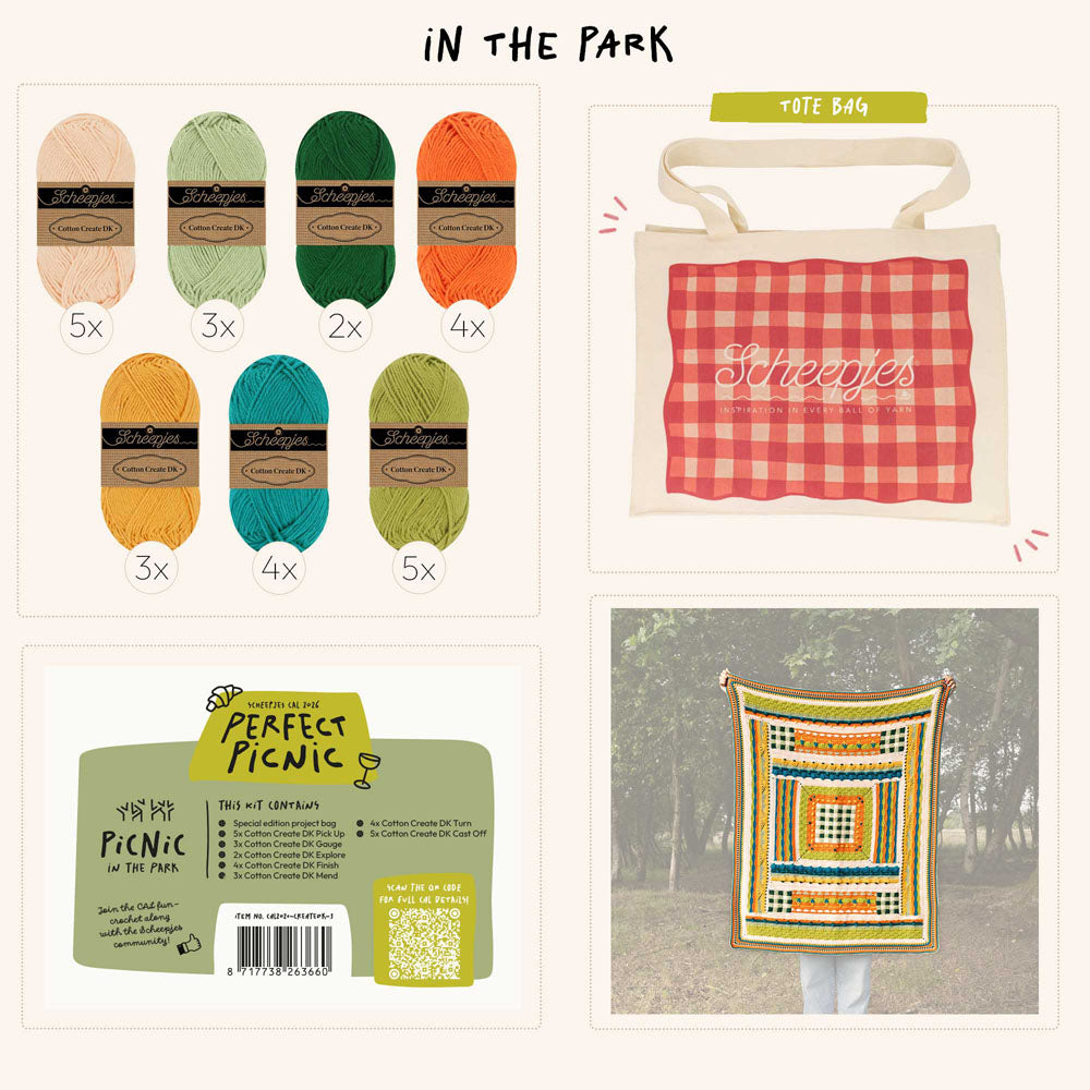 Scheepjes CAL 2026: Perfect Picnic - Cotton Create DK