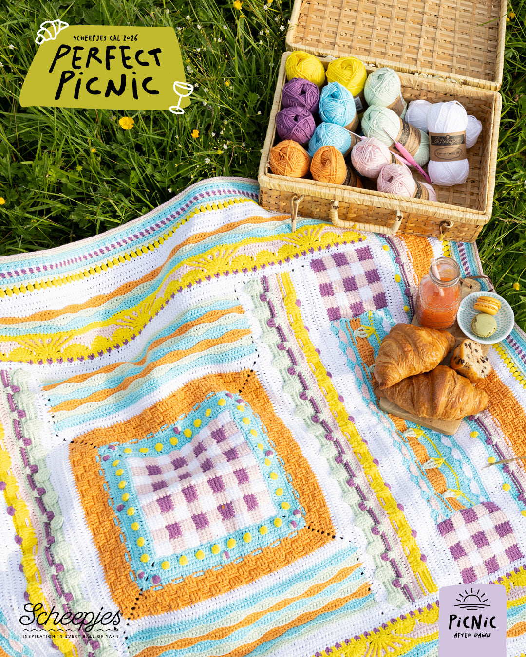 Scheepjes CAL 2026: Perfect Picnic - Cotton Create DK