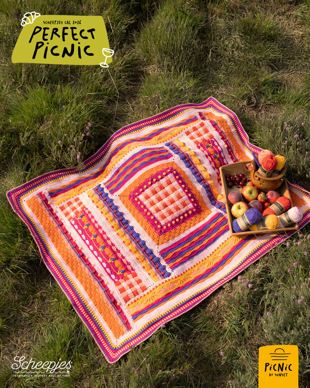Scheepjes CAL 2026: Perfect Picnic - Cotton Create DK