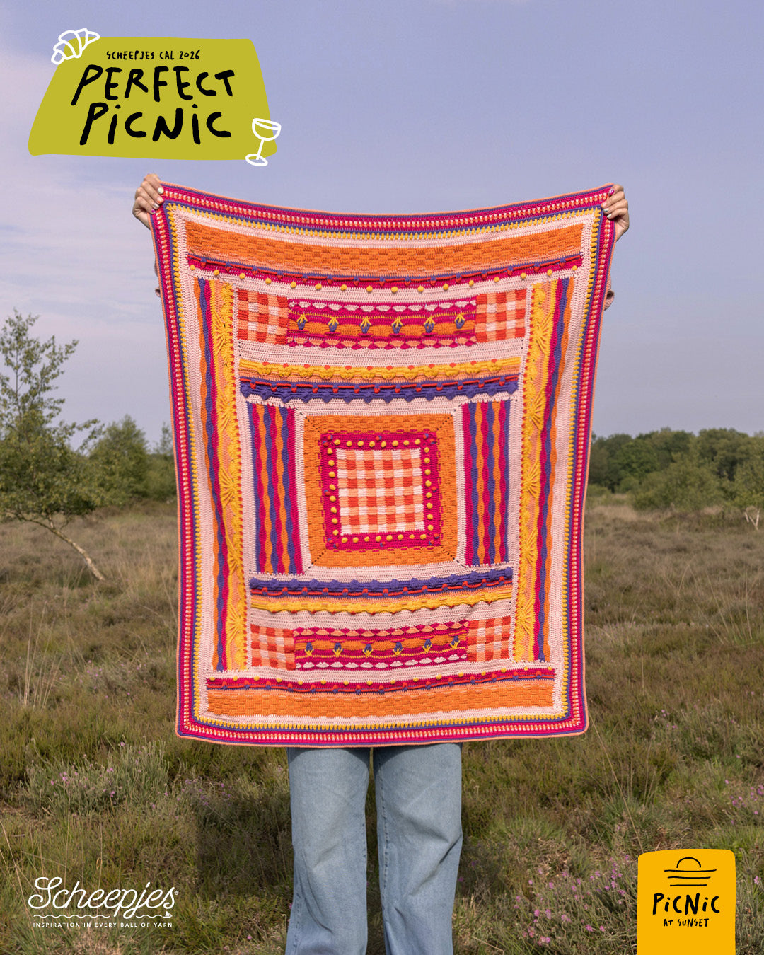 Scheepjes CAL 2026: Perfect Picnic - Cotton Create DK