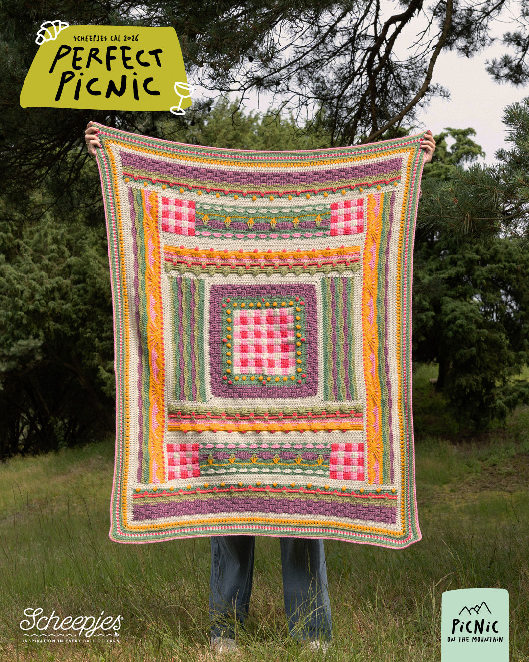 Scheepjes CAL 2026: Perfect Picnic - Colour Crafter