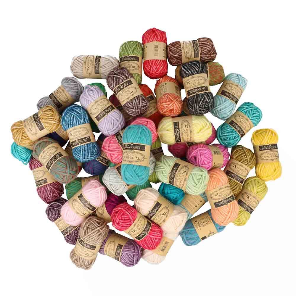 Scheepjes StoneWashed XL-RiverWashed XL Colour Pack 50X15g