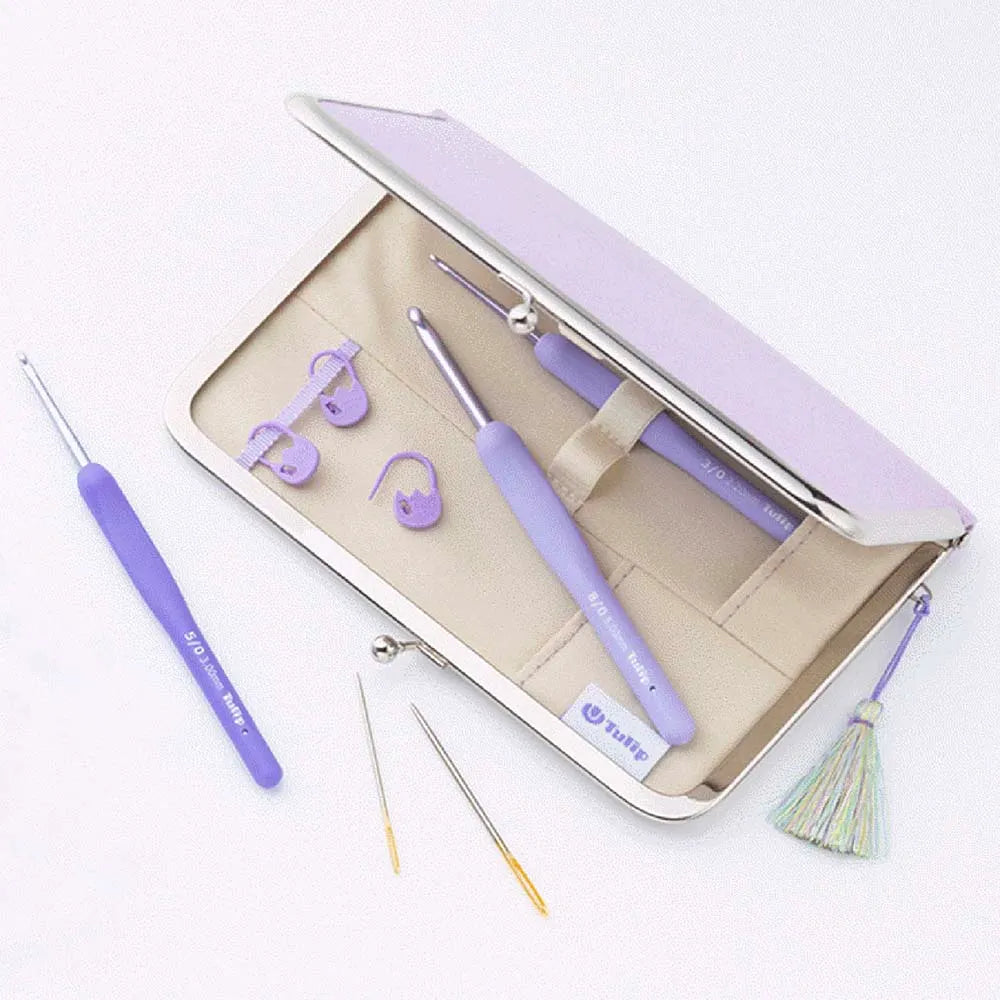 NEW Tulip Etimo Murasaki Crochet Hook Set Soft-Grip