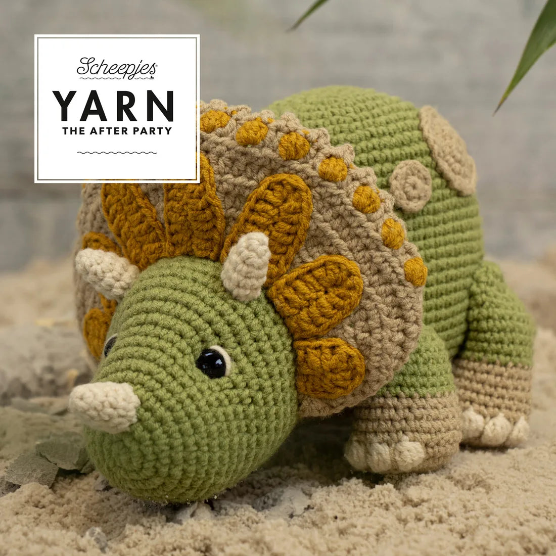 YARN - The After Party 105 - Trico the Triceratops Digital Pattern