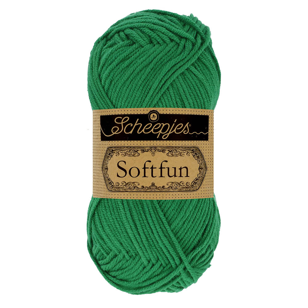 Scheepjes Softfun - Forest - Nitti Yarns - Amigurumi - Crochet - Knitting - Cotton Acrylic Yarn - 8 Ply - NZ