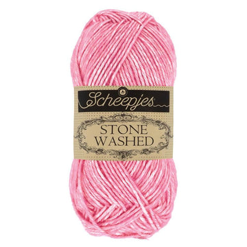 Scheepjes Stone Washed - Tourmaline - Nitti Yarns - Amigurumi - Crochet - Knitting - Cotton Acrylic Yarn - 5 Ply - NZ