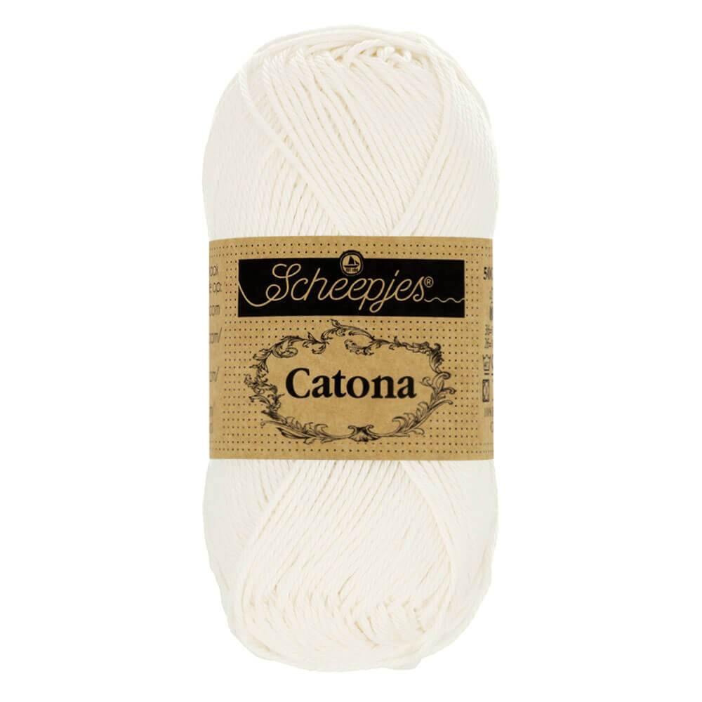 Scheepjes Catona - Bridal White - Nitti Yarns - Amigurumi - Crochet - Knitting - Cotton Yarn NZ