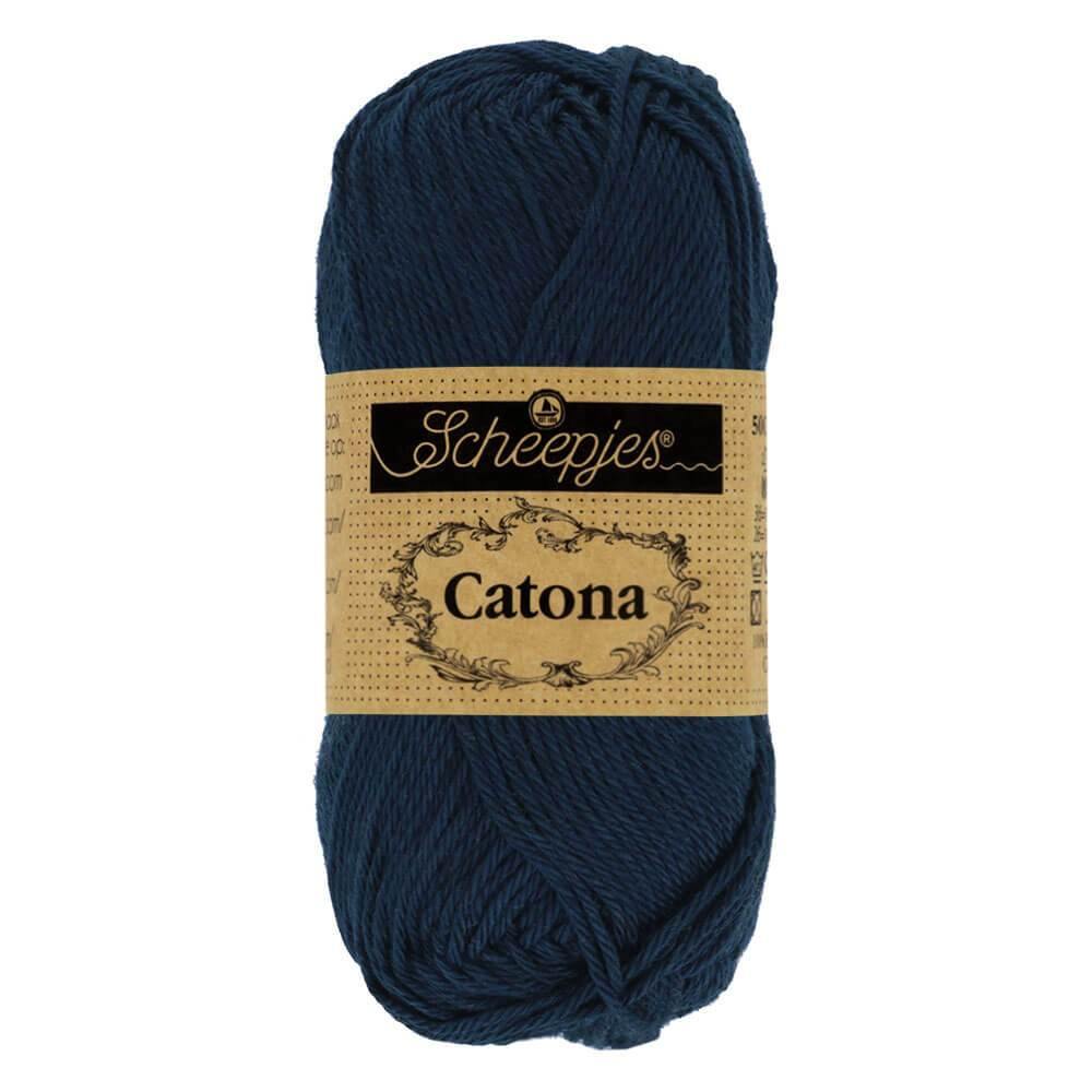 Scheepjes Catona - Ultramarine - Nitti Yarns - Amigurumi - Crochet - Knitting - Cotton Yarn NZ