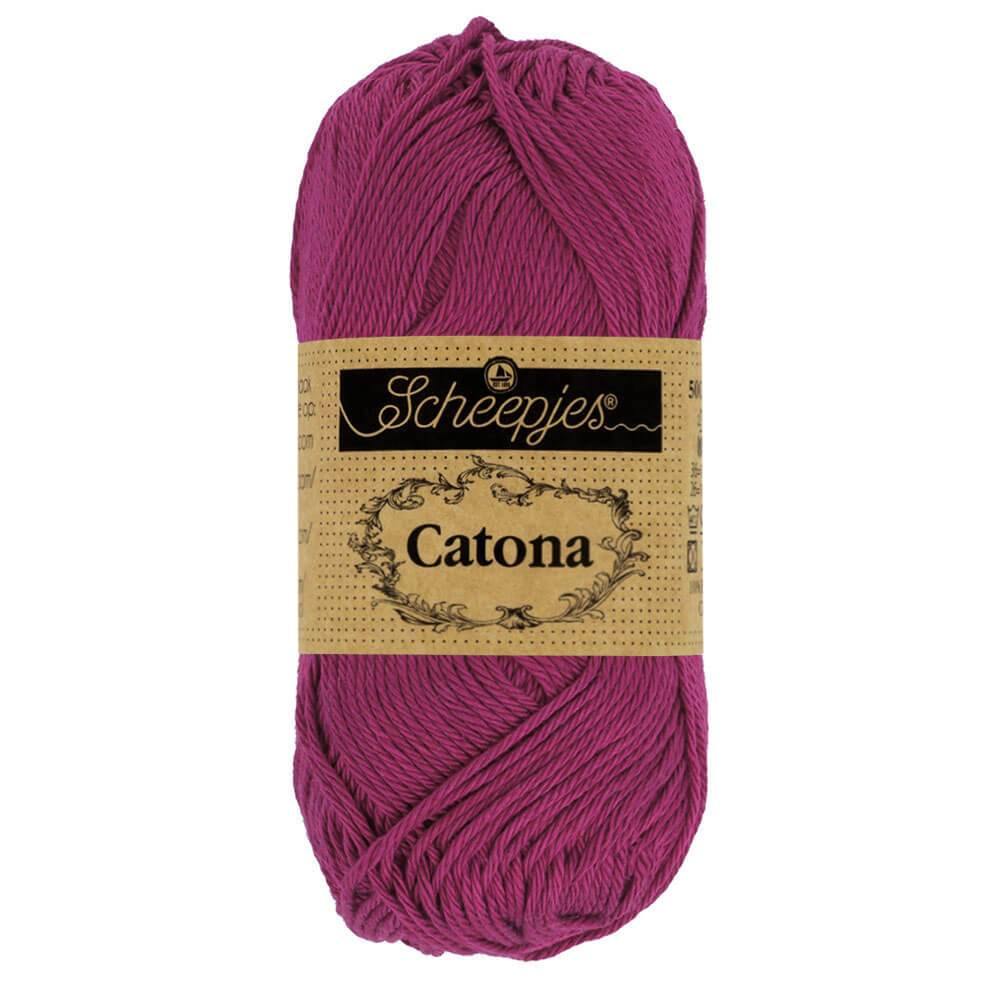 Scheepjes Catona - Tyrian Purple - Nitti Yarns - Amigurumi - Crochet - Knitting - Cotton Yarn NZ