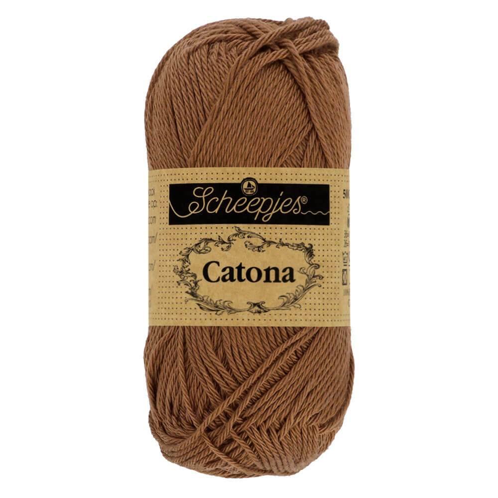 Scheepjes Catona - Root Beer - Nitti Yarns - Amigurumi - Crochet - Knitting - Cotton Yarn NZ