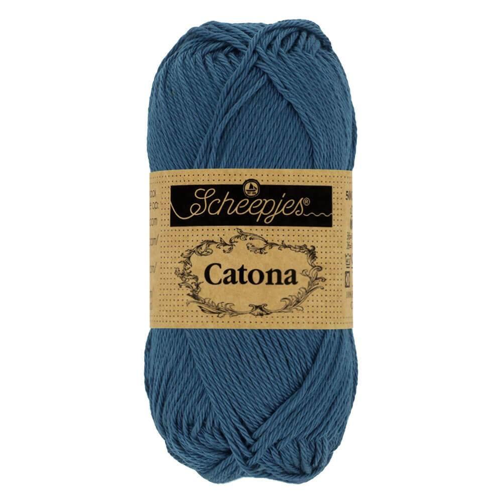 Scheepjes Catona - Light Navy - Nitti Yarns - Amigurumi - Crochet - Knitting - Cotton Yarn NZ