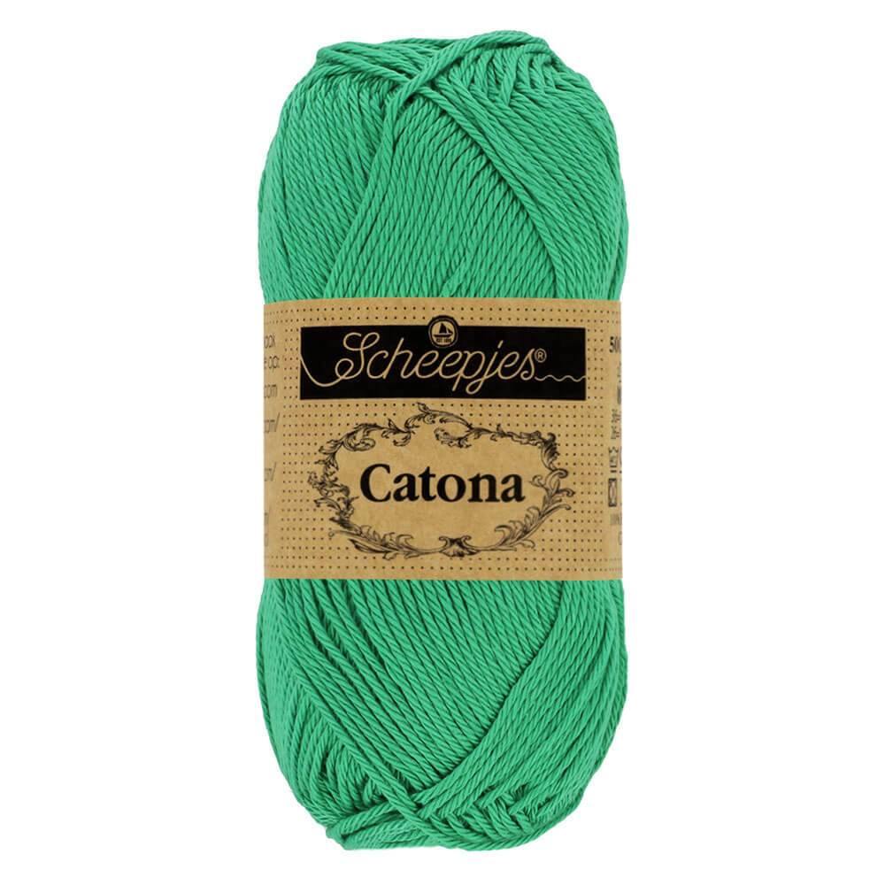 Scheepjes Catona - Parrot Green - Nitti Yarns - Amigurumi - Crochet - Knitting - Cotton Yarn NZ