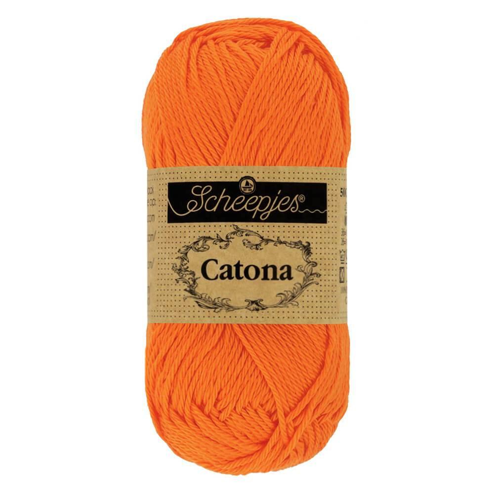 Scheepjes Catona - Tangerine - Nitti Yarns - Amigurumi - Crochet - Knitting - Cotton Yarn NZ