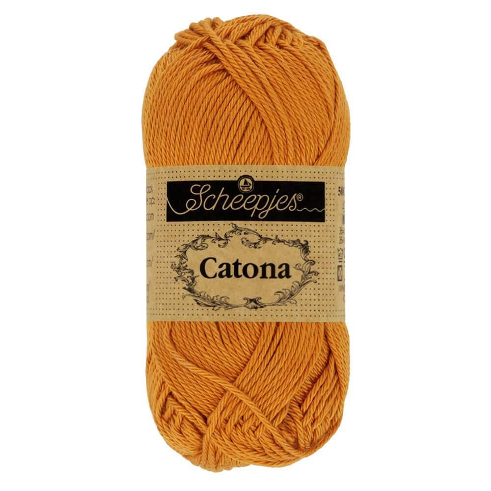 Scheepjes Catona - Ginger Gold - Nitti Yarns - Amigurumi - Crochet - Knitting - Cotton Yarn NZ