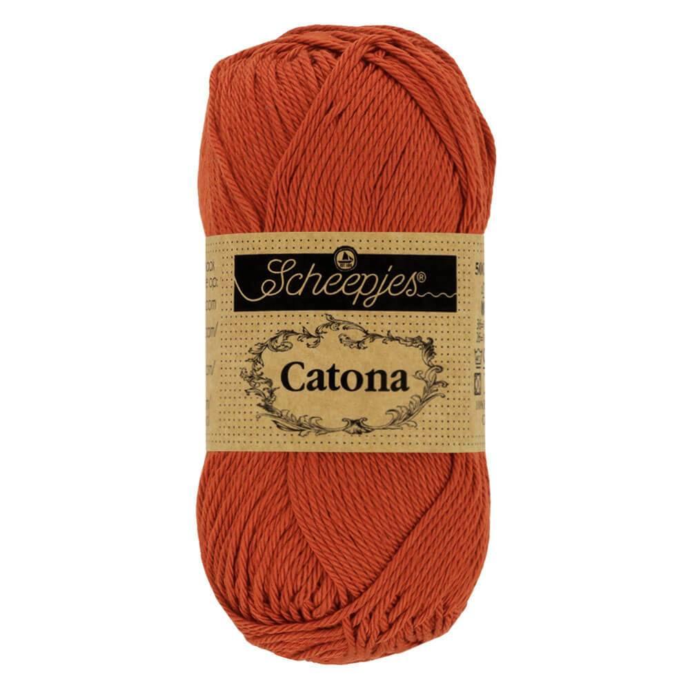 Scheepjes Catona - Rust - Nitti Yarns - Amigurumi - Crochet - Knitting - Cotton Yarn NZ