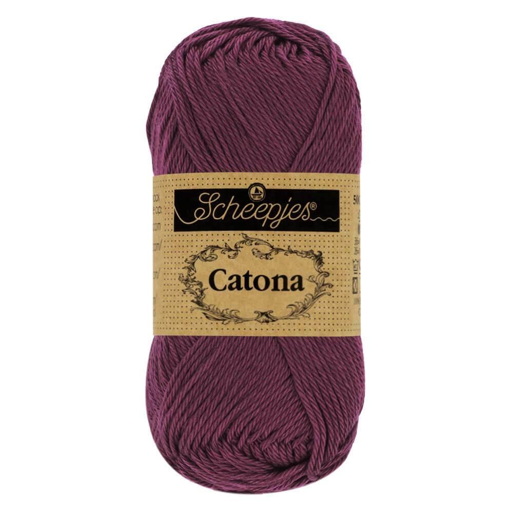 Scheepjes Catona - Shadow Purple - Nitti Yarns - Amigurumi - Crochet - Knitting - Cotton Yarn NZ