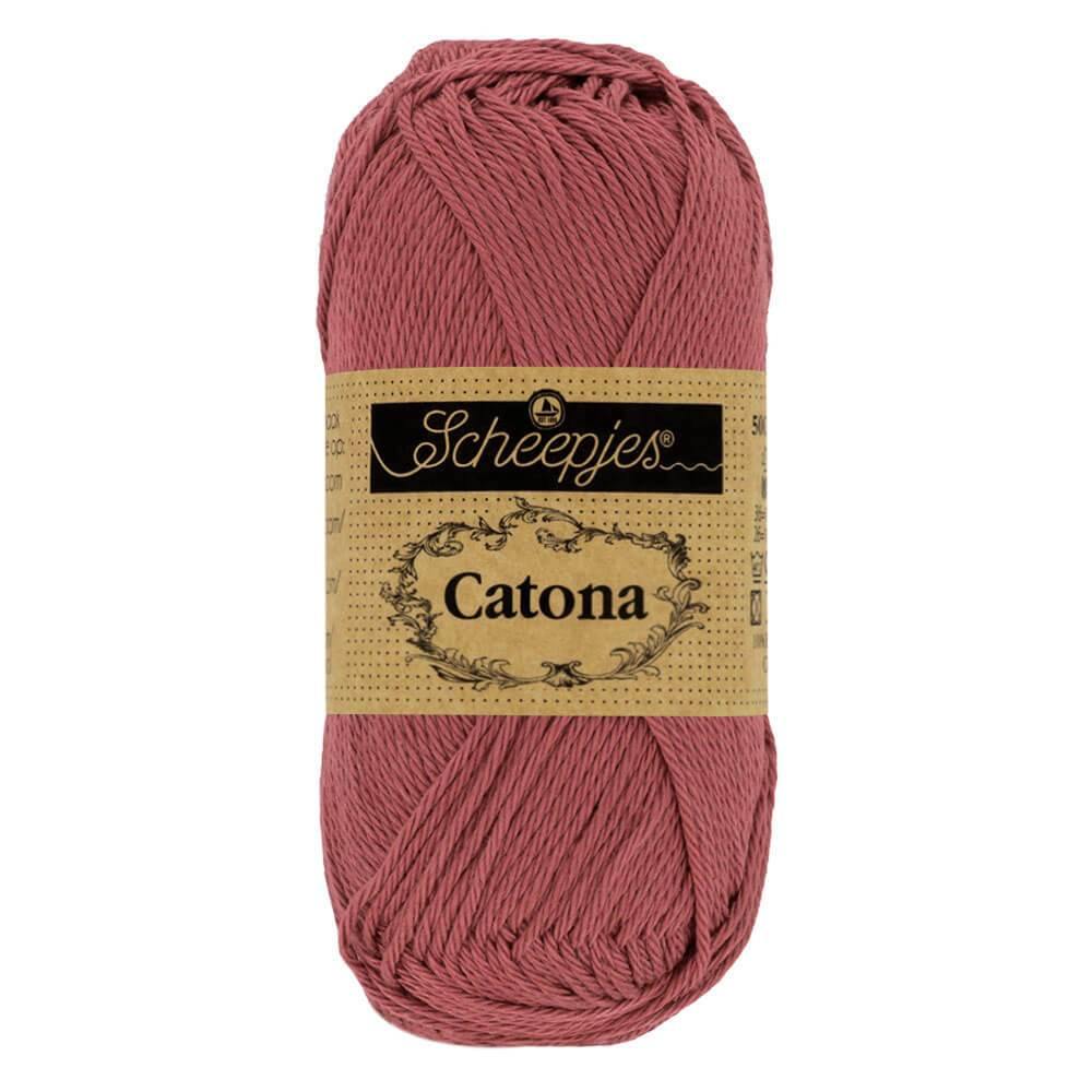 Scheepjes Catona - Rose Wine - Nitti Yarns - Amigurumi - Crochet - Knitting - Cotton Yarn NZ