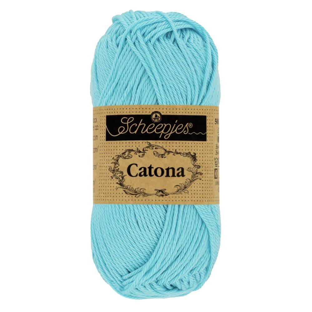 Scheepjes Catona - Cyan - Nitti Yarns - Amigurumi - Crochet - Knitting - Cotton Yarn NZ