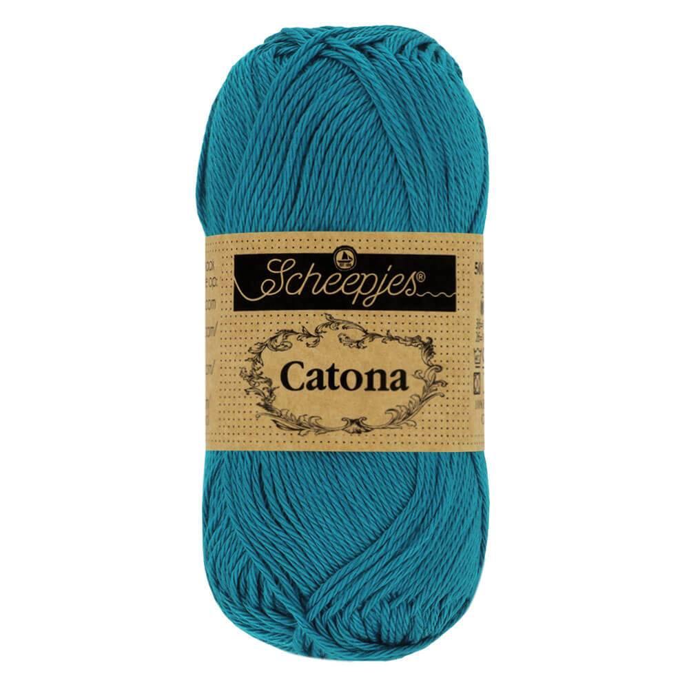 Scheepjes Catona - Petrol Blue - Nitti Yarns - Amigurumi - Crochet - Knitting - Cotton Yarn NZ