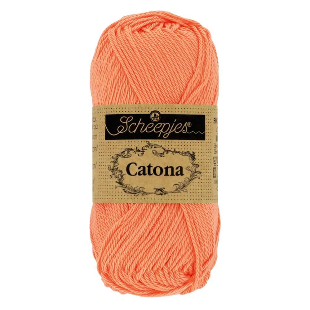 Scheepjes Catona - Rich Coral - Nitti Yarns - Amigurumi - Crochet - Knitting - Cotton Yarn NZ
