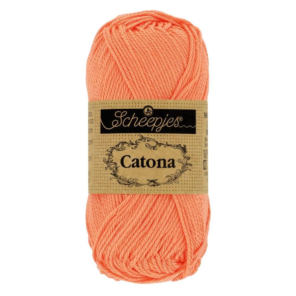 Scheepjes Catona - Rich Coral - Nitti Yarns - Amigurumi - Crochet - Knitting - Cotton Yarn NZ