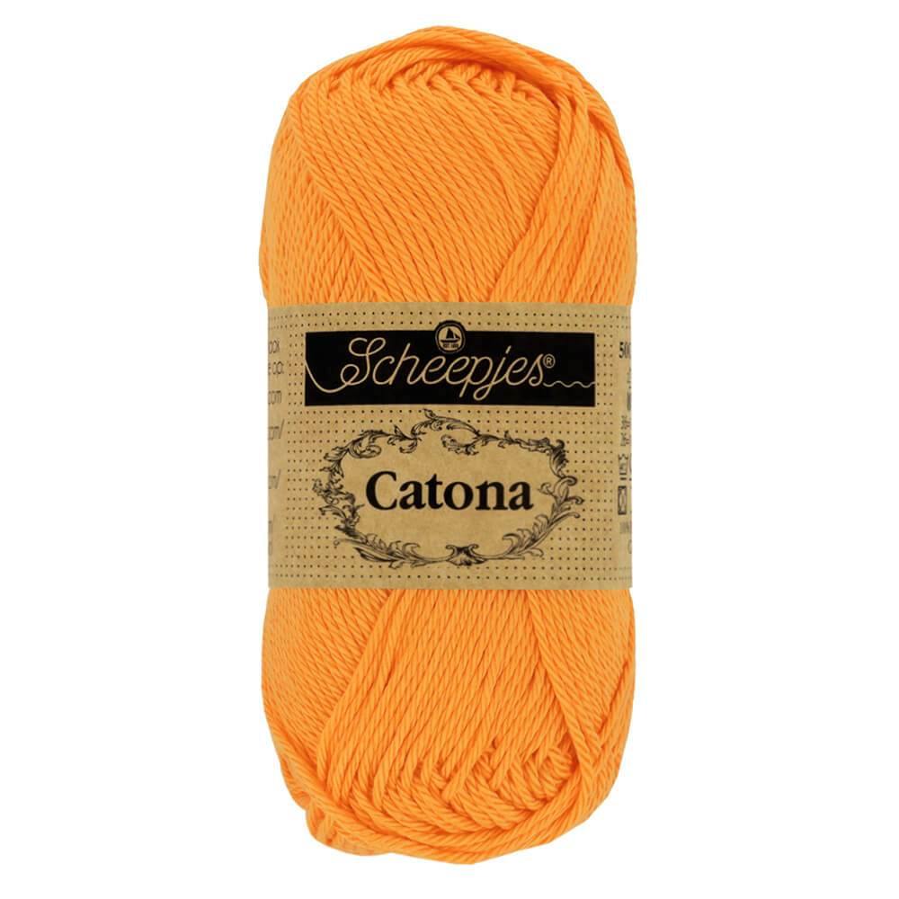 Scheepjes Catona - Sweet Orange - Nitti Yarns - Amigurumi - Crochet - Knitting - Cotton Yarn NZ