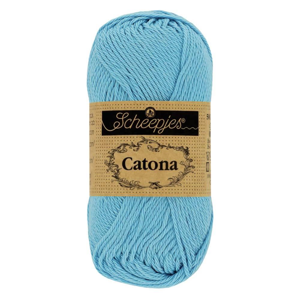 Scheepjes Catona - Sky Blue - Nitti Yarns - Amigurumi - Crochet - Knitting - Cotton Yarn NZ