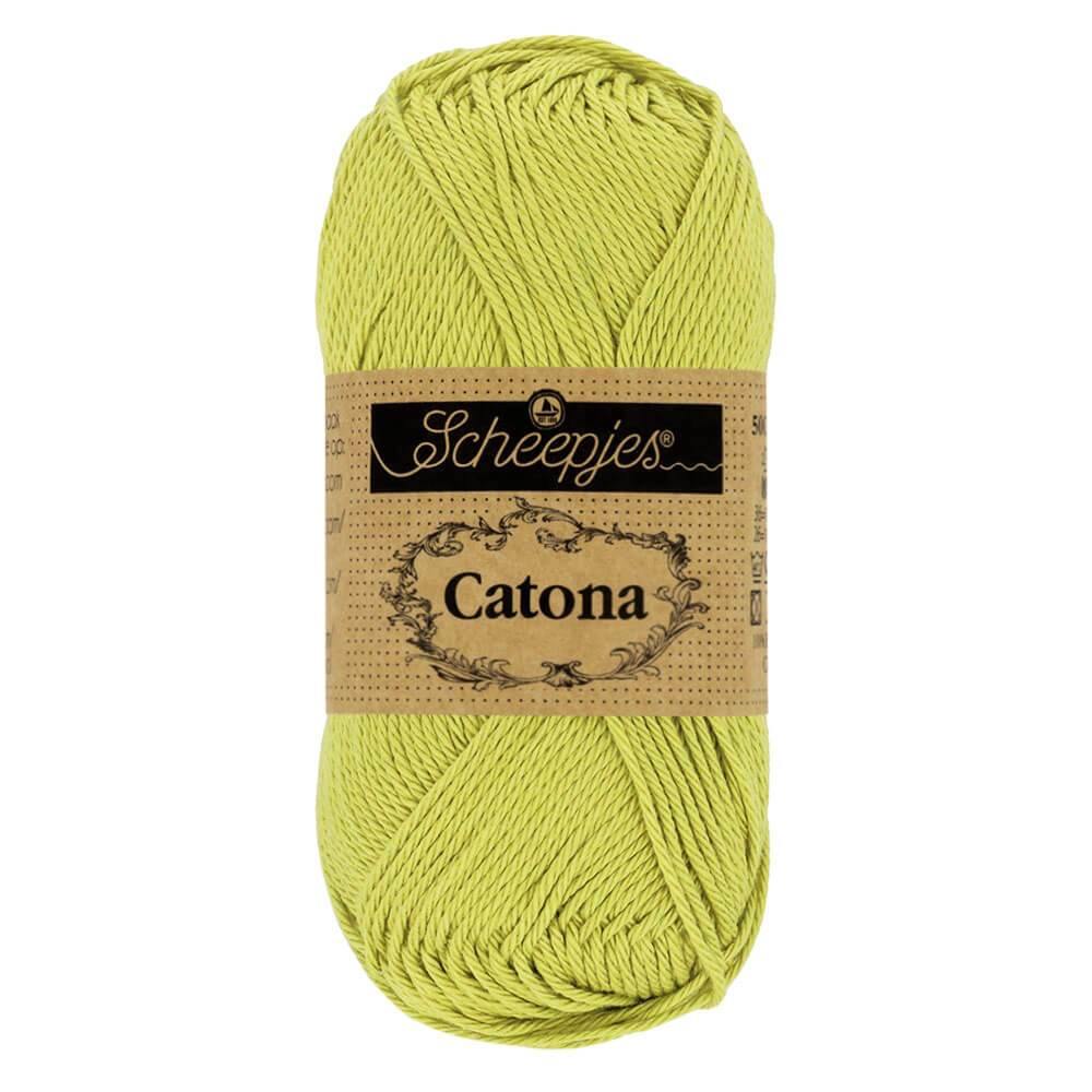 Scheepjes Catona - Lime - Nitti Yarns - Amigurumi - Crochet - Knitting - Cotton Yarn NZ