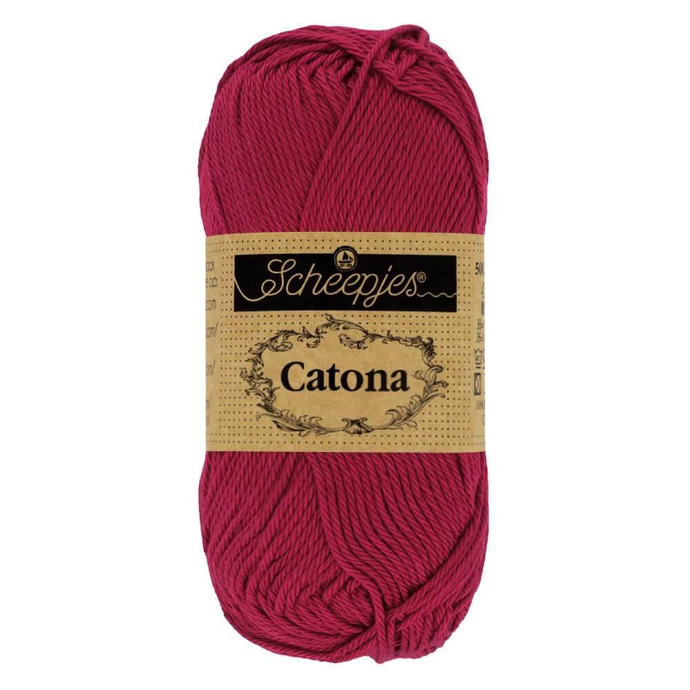 Scheepjes Catona - Ruby - Nitti Yarns - Amigurumi - Crochet - Knitting - Cotton Yarn NZ