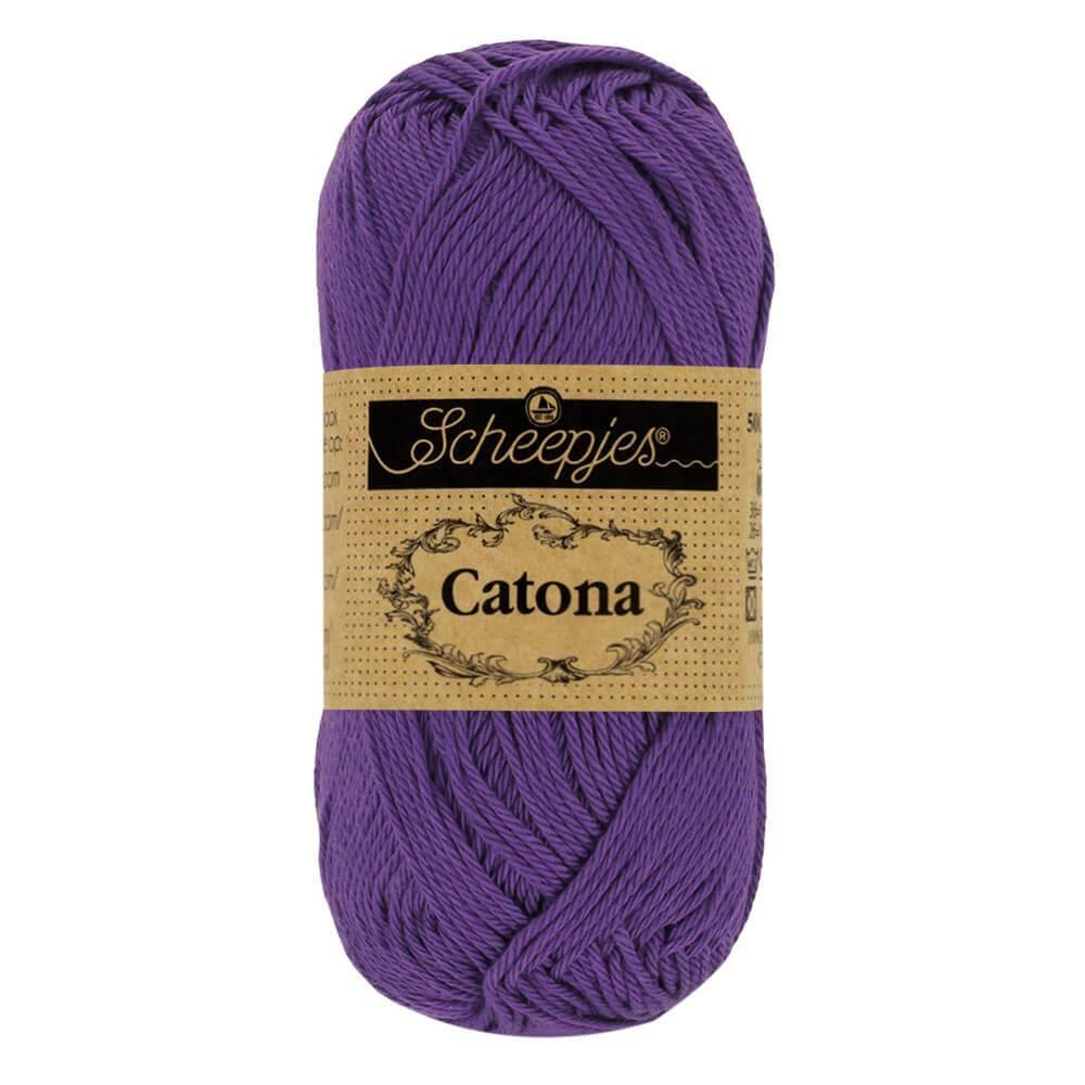Scheepjes Catona - Deep Violet - Nitti Yarns - Amigurumi - Crochet - Knitting - Cotton Yarn NZ