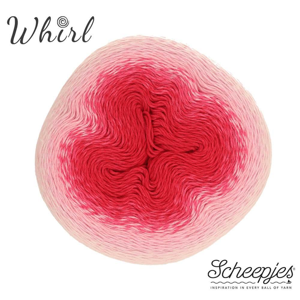 Scheepjes Whirl - Pink to Wink - Nitti Yarns - Amigurumi - Crochet - Knitting - Cotton Acrylic Yarn - 4 Ply - NZ
