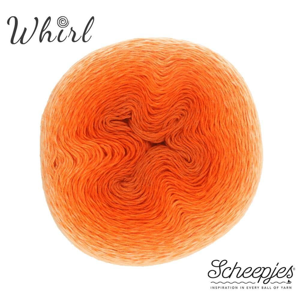 Scheepjes Whirl - Tangerine Tambourine - Nitti Yarns - Amigurumi - Crochet - Knitting - Cotton Acrylic Yarn - 4 Ply - NZ