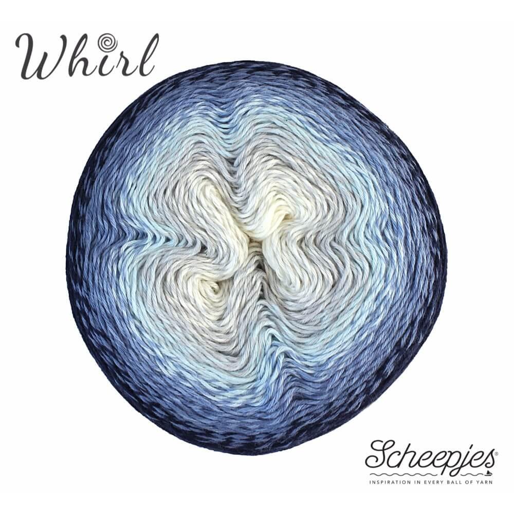 Scheepjes Whirl - Blueberry Bambam - Nitti Yarns - Amigurumi - Crochet - Knitting - Cotton Acrylic Yarn - 4 Ply - NZ