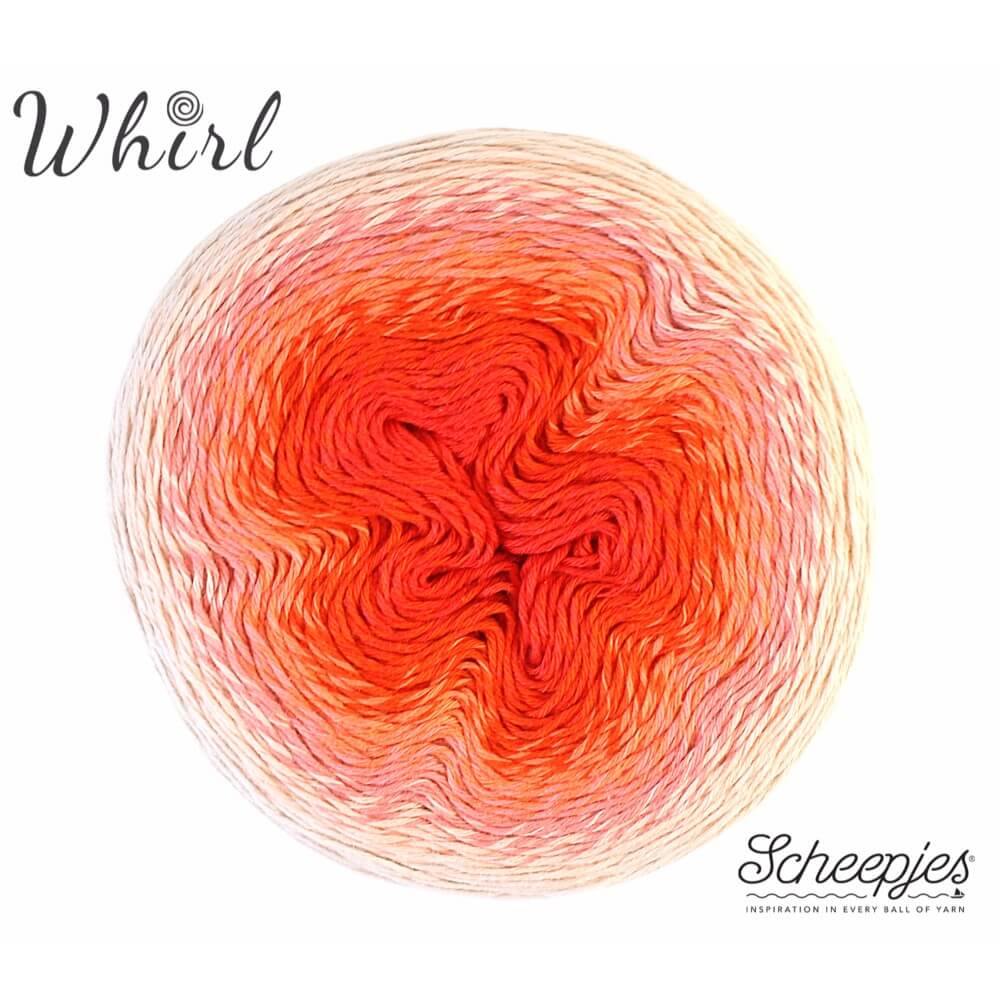 Scheepjes Whirl - Strawberries & Scream - Nitti Yarns - Amigurumi - Crochet - Knitting - Cotton Acrylic Yarn - 4 Ply - NZ
