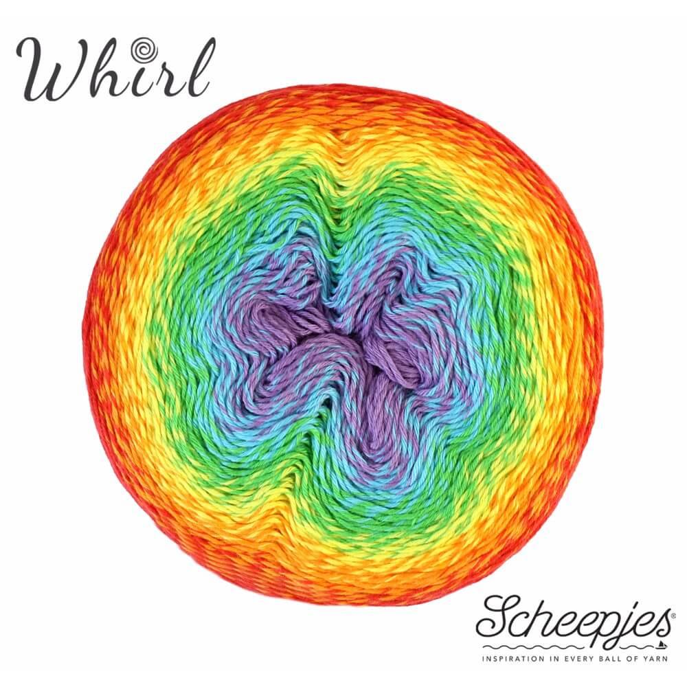 Scheepjes Whirl - Jumpin Jelly - Nitti Yarns - Amigurumi - Crochet - Knitting - Cotton Acrylic Yarn - 4 Ply - NZ