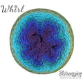 Scheepjes Whirl - Blackberry Mint Chip - Nitti Yarns - Amigurumi - Crochet - Knitting - Cotton Acrylic Yarn - 4 Ply - NZ