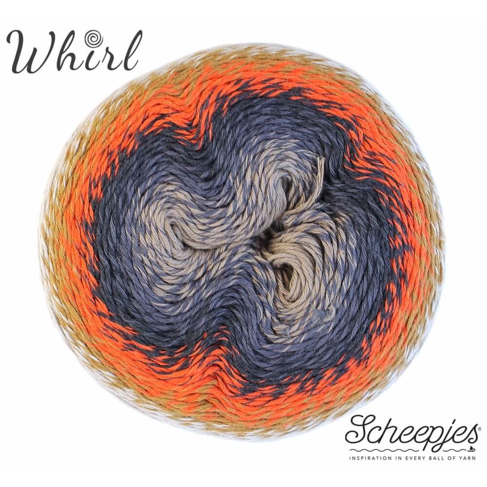 Scheepjes Whirl - Jumpin' Jaffa Pop - Nitti Yarns - Amigurumi - Crochet - Knitting - Cotton Acrylic Yarn - 4 Ply - NZ