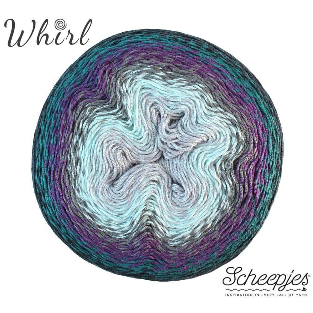 Scheepjes Whirl - Blackcurrant Squeeze Me - Nitti Yarns - Amigurumi - Crochet - Knitting - Cotton Acrylic Yarn - 4 Ply - NZ