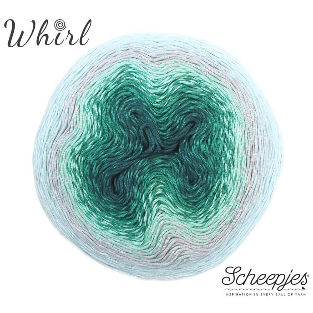 Scheepjes Whirl - Sea Breeze Tease - Nitti Yarns - Amigurumi - Crochet - Knitting - Cotton Acrylic Yarn - 4 Ply - NZ