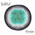 Scheepjes Whirl - Minty Black Velvet - Nitti Yarns - Amigurumi - Crochet - Knitting - Cotton Acrylic Yarn - 4 Ply - NZ