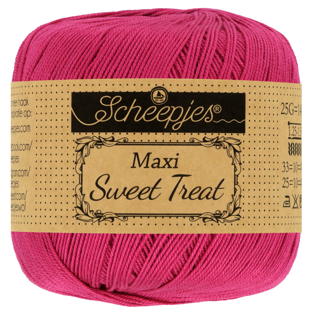 Scheepjes Maxi Sweet Treat - Cherry - Nitti Yarns - Amigurumi - Crochet - Knitting - Cotton Yarn - Crochet Thread - 2 Ply - NZ