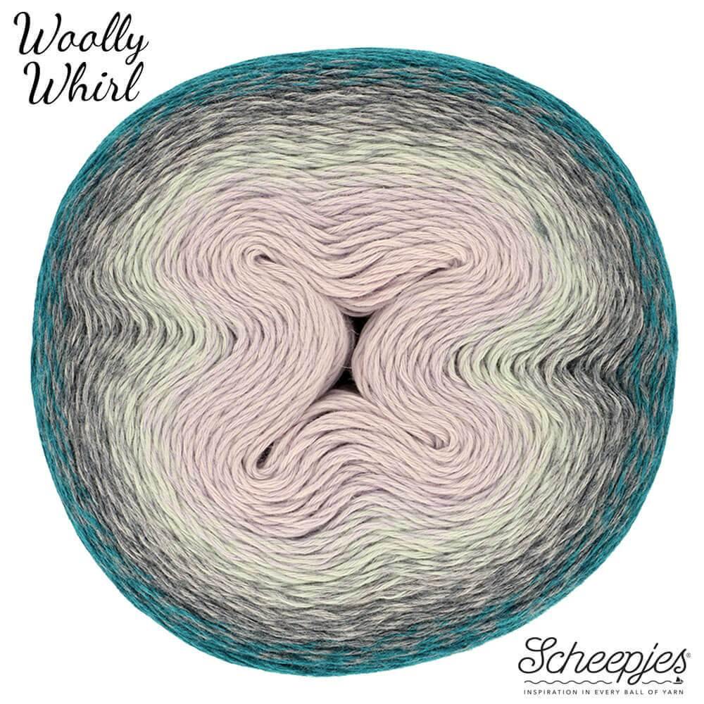Scheepjes Woolly Whirl - Sugar Tooth Centre - Nitti Yarns - Crochet - Knitting - Cotton Wool Mix Yarn - 4 Ply - NZ