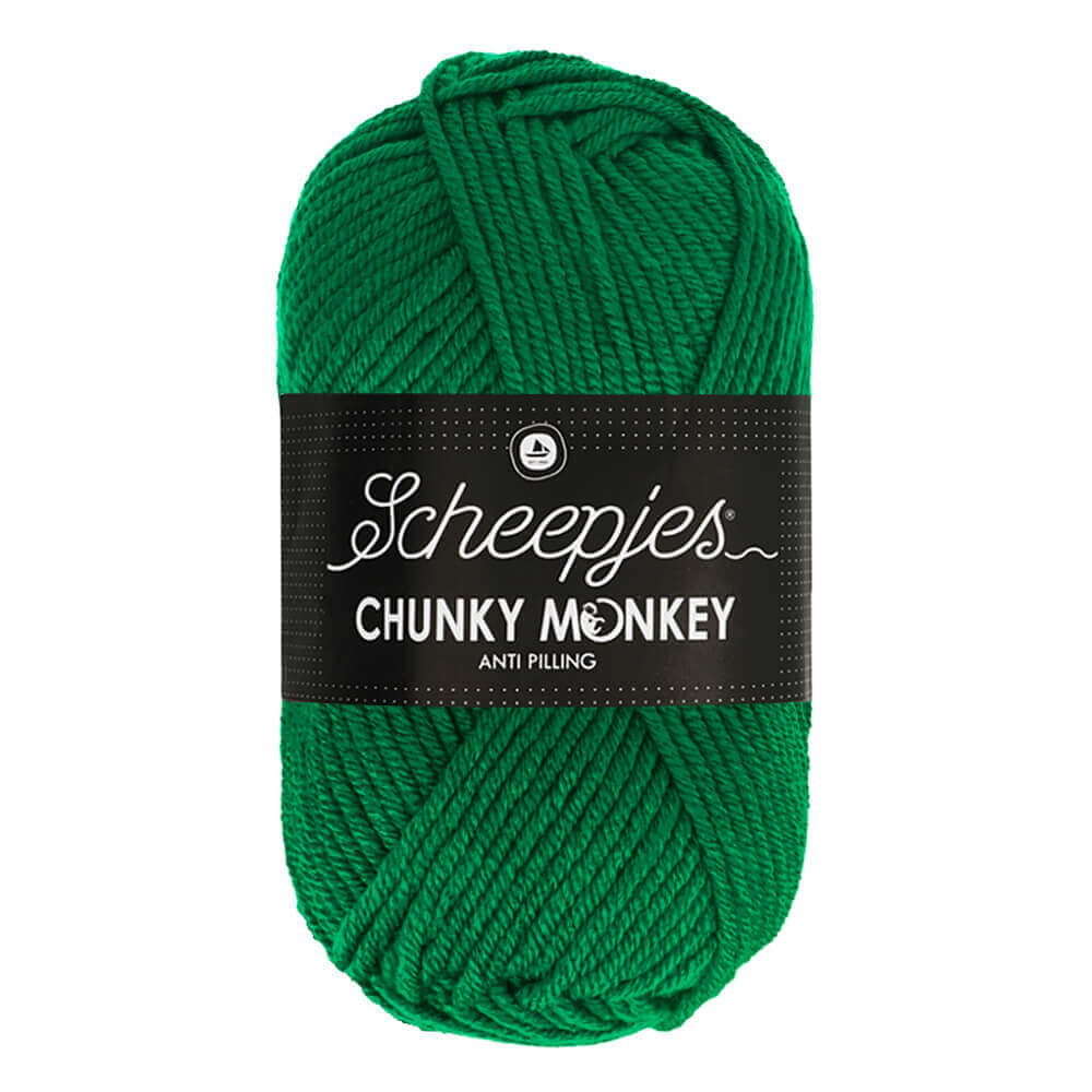Scheepjes Chunky Monkey - Juniper - Nitti Yarns - Amigurumi - Crochet - Knitting - Acrylic Yarn - 10 Ply - NZ
