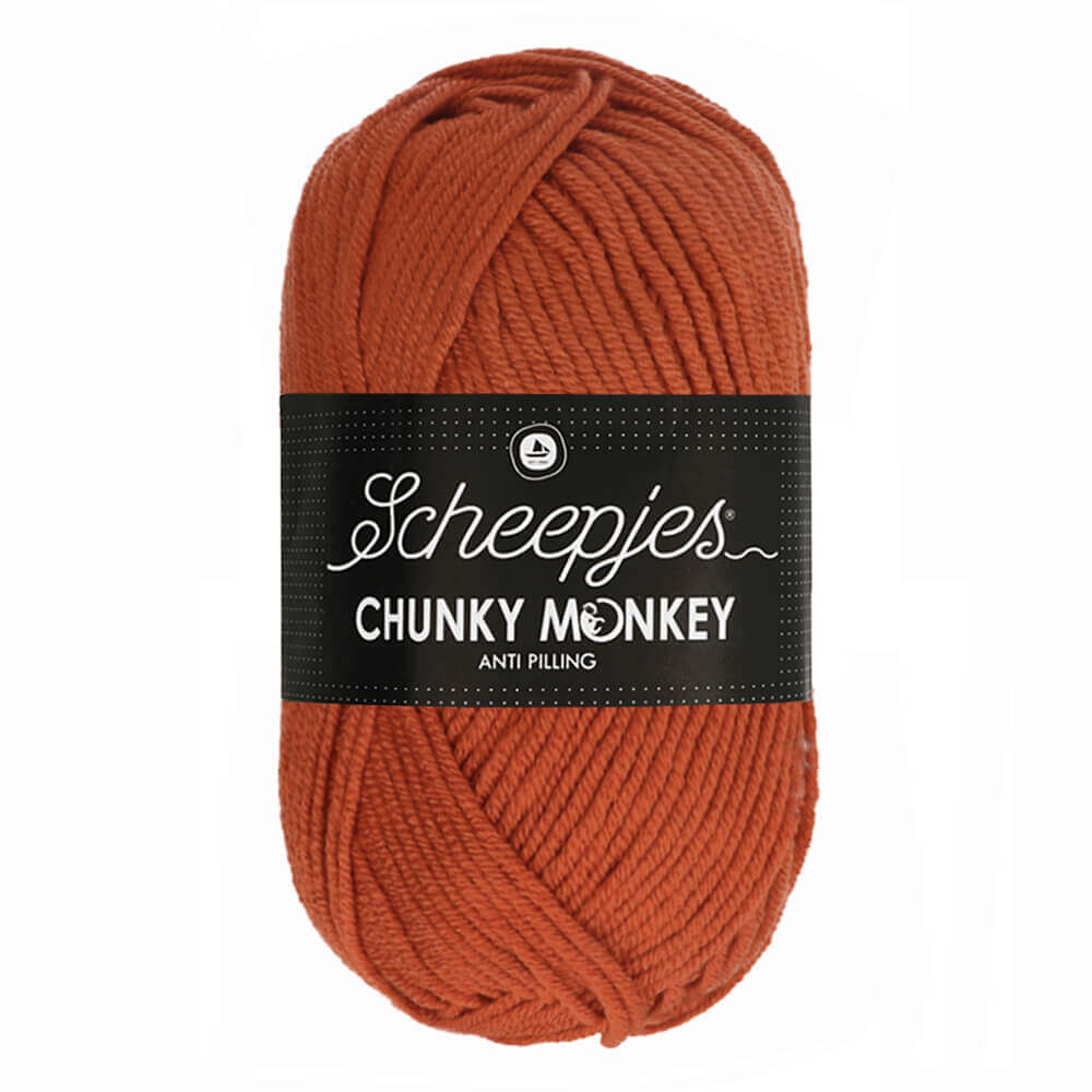 Scheepjes Chunky Monkey - Flame - Nitti Yarns - Amigurumi - Crochet - Knitting - Acrylic Yarn - 10 Ply - NZ