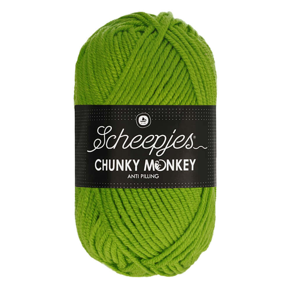Scheepjes Chunky Monkey - Fern - Nitti Yarns - Amigurumi - Crochet - Knitting - Acrylic Yarn - 10 Ply - NZ