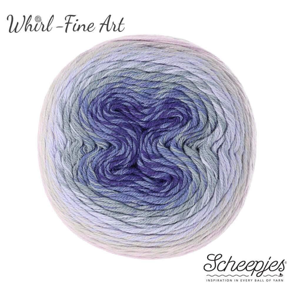 Scheepjes Whirl - Fine Art - Impressionism - Nitti Yarns - Amigurumi - Crochet - Knitting - Merino, Microfibre, Acrylic Mix Yarn - 4 Ply - NZ